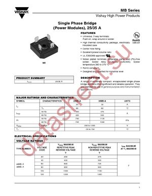 36MB100A datasheet  